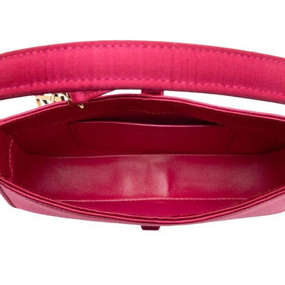 Saint Laurent Satin Monogram Le 5 A 7 Mini Hobo - Picture 7 of 9